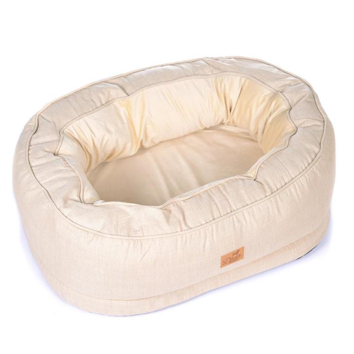 Orthopedische hondenmand 75x55x18cm beige, Dieren en Toebehoren, Hondenmanden, Nieuw, Overige, Ophalen of Verzenden