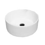 Waskom BWS Salt 39cm Rond Porselein Wit, Ophalen of Verzenden, Nieuw, Chroom, Overige typen