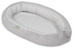Babynestje - babynest - 82x54cm - diamant patroon - grijs, Kinderen en Baby's, Babywiegjes en Ledikanten, Ophalen of Verzenden