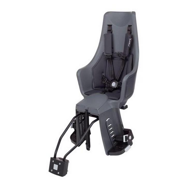 Bobike Maxi Exclusive Plus Urban Grey achterzitje inclusief, Fietsen en Brommers, Fietsaccessoires | Fietsstoeltjes, Nieuw, Verzenden