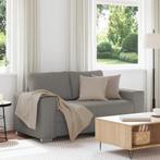 vidaXL Loveseat Sofa Lichtgrijs 120 cm Corduroy Stof, Huis en Inrichting, Banken | Bankstellen, Verzenden, Nieuw, Stof