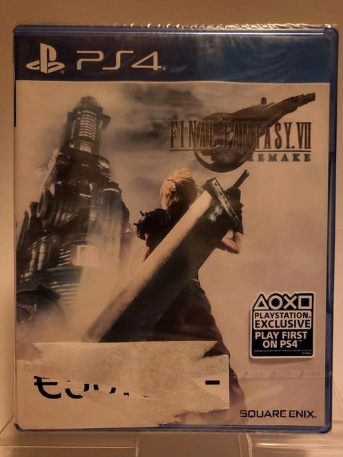 Final Fantasy VII Remake geseald Playstation 4, Spelcomputers en Games, Games | Sony PlayStation 4, Ophalen of Verzenden