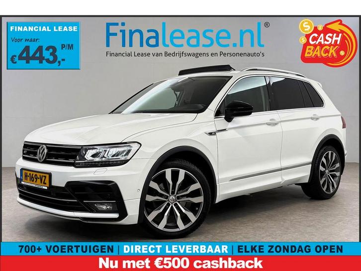 Volkswagen Tiguan 1.5 TSI 150PK ACT R-Line Pano Virtual LED, Auto's, Volkswagen, Lease, Automaat, SUV of Terreinwagen, Benzine