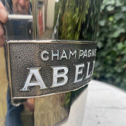 ABELÉ / ANDRÉ LEROY T.L. - Champagne koeler - Verzilverd of, Antiek en Kunst, Kunst | Designobjecten