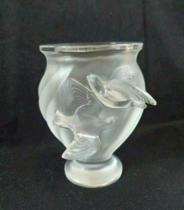 Lalique - Balustervaas - Rosine - Kristal - Rosine, Antiek en Kunst, Antiek | Glas en Kristal