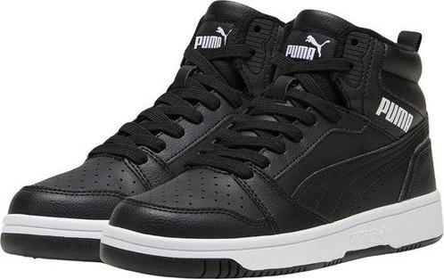 PUMA Puma Rebound V6 Mid WTR Jr Unisex Sneakers - Puma Black, Kleding | Dames, Schoenen, Nieuw, Verzenden
