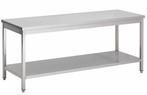 Professionele RVS Werktafel | 260 x 90 x 70 cm, Zakelijke goederen, Horeca | Meubilair en Inrichting, Verzenden, Nieuw in verpakking