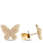 Oorbellen - 14 karaat Geel goud, EXCLUSIEVE 14K Geel Gouden, Nieuw