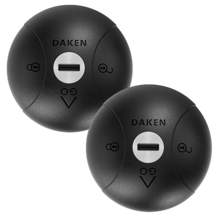 Bestelwagen slot - 2-Pack Saturn GO - Zwart, Auto diversen, Anti-diefstal, Verzenden