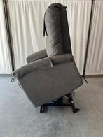 BasiQ Seats sta op stoel in stof grijs, Huis en Inrichting, Minder dan 75 cm, Stof, Nieuw, Ophalen of Verzenden