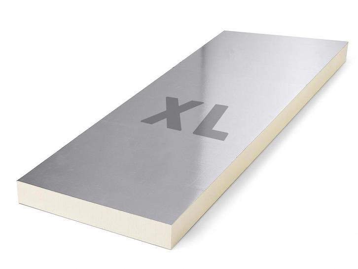 PIR 2-zijdig Aluminium 2400x1200x60mm Rd:2.72 (=2,88 m²), Doe-het-zelf en Verbouw, Isolatie en Afdichting, Ophalen of Verzenden