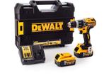 DeWalt DCD796P2 Accu klopboormachine - 18V - 2 accus, Doe-het-zelf en Verbouw, Gereedschap | Boormachines, Verzenden, Zo goed als nieuw