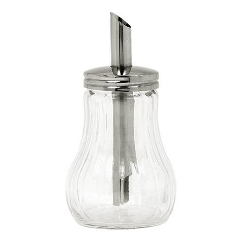 Suikerstrooier | RVS/Glas | 0.26L | 150(h)mm EMGA, Zakelijke goederen, Horeca | Keukenapparatuur, Nieuw in verpakking, Verzenden