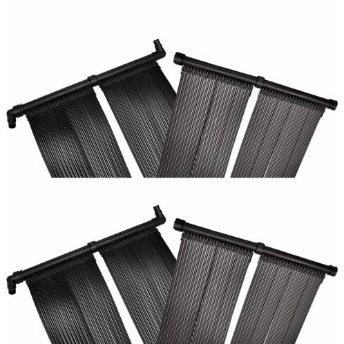 vidaXL Solarverwarmingspanelen voor zwembad 4 st 80x620 cm, Tuin en Terras, Zwembad-toebehoren, Nieuw, Verzenden