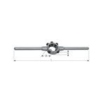 Rotec Snijplaathouder, DIN 225, Aluminium, ø20x7, Verzenden, Nieuw