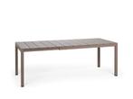 Nardi Rio Uittrekbare Tafel - Gecoate Tortora, Tuin en Terras, Tuintafels, Ophalen of Verzenden, Nieuw