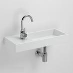 Fontein Clou Mini Wash Me Plus 56x24x7.5cm Keramiek Glans, Ophalen of Verzenden, Nieuw, Overige typen