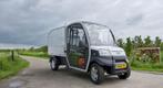 Clubcar Urban elektrische  transporter met kipper + kenteken, Auto's, Achterwielaandrijving, Met garantie (alle), Wit, Origineel Nederlands