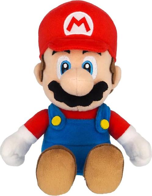 Super Mario - Mario knuffel (24cm) | Together Plus - Hobby, Kinderen en Baby's, Speelgoed | Knuffels en Pluche, Nieuw, Verzenden