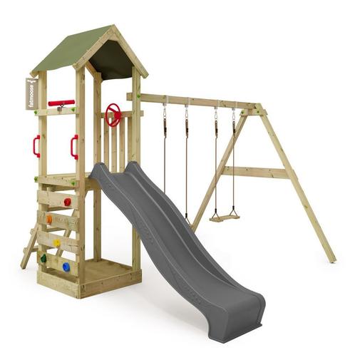 SALE - Speeltoestel met glijbaan fatmoose KiwiKey Kick XXL, Kinderen en Baby's, Speelgoed | Buiten | Speeltoestellen, Nieuw, Aanbouwonderdeel