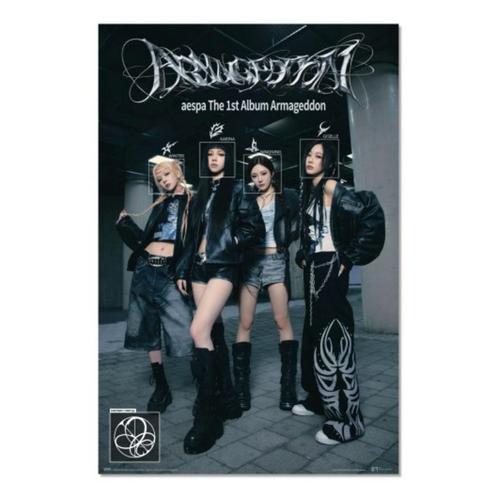 Poster AESPA Armageddon 61x91,5cm, Verzamelen, Posters, Nieuw, A1 t/m A3, Verzenden