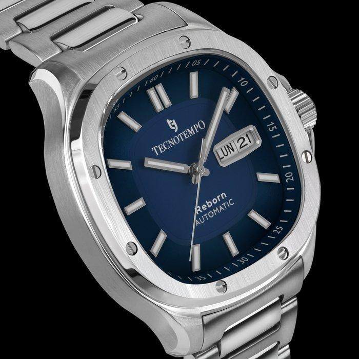 Tecnotempo - Automatic - Reborn - Blue dial - Zonder, Sieraden, Tassen en Uiterlijk, Horloges | Heren