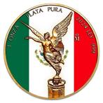 Mexico. 1 Onza 2024 1 oz Mexican Libertad Mexico Flag 24k