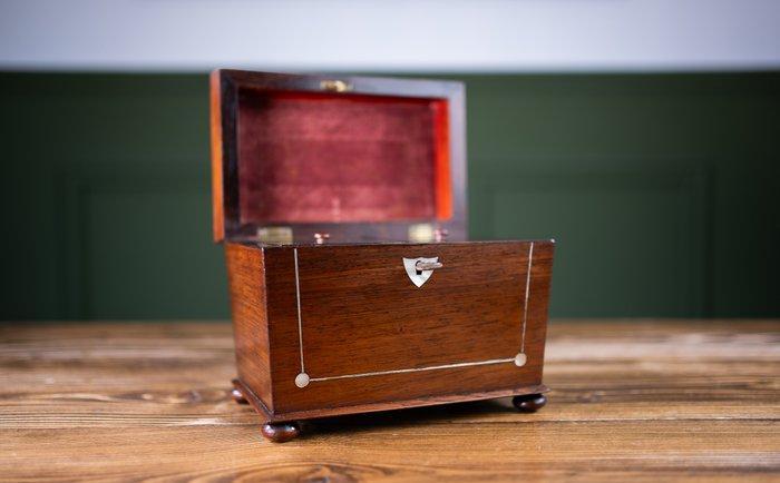 Theekistje / doosje - Hout - William IV Tea Caddy, Antiek en Kunst, Antiek | Meubels | Stoelen en Banken