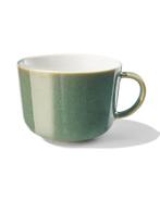 HEMA Cappuccinomok 330ml Chicago new bone groen, Huis en Inrichting, Keuken | Servies, Verzenden, Nieuw