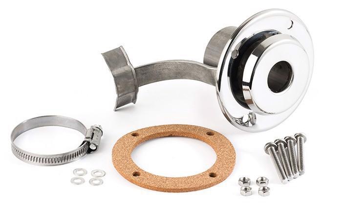 Wallas spiegel / romp uit-inlaat combinatie, Watersport en Boten, Bootonderdelen, Nieuw, Ophalen of Verzenden