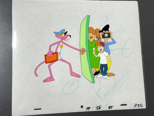 The Pink Panther Show (1970) - 1 Originele animatiecel en, Cd's en Dvd's, Dvd's | Tekenfilms en Animatie