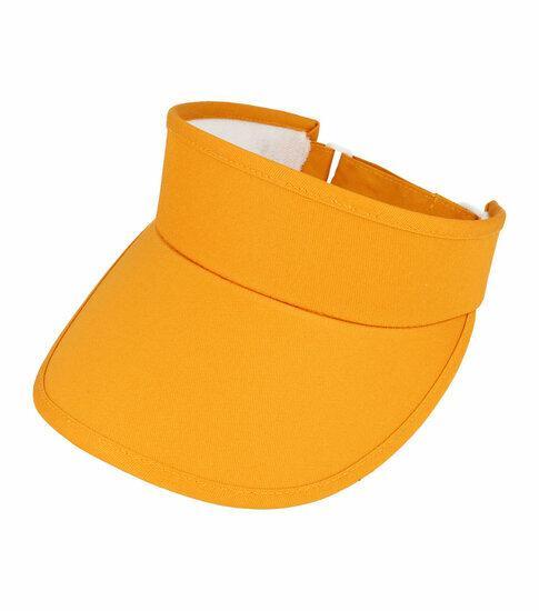 Zonneklep - Stevige klep verstelbaar onesize - Oranje, Kleding | Dames, Hoeden en Petten