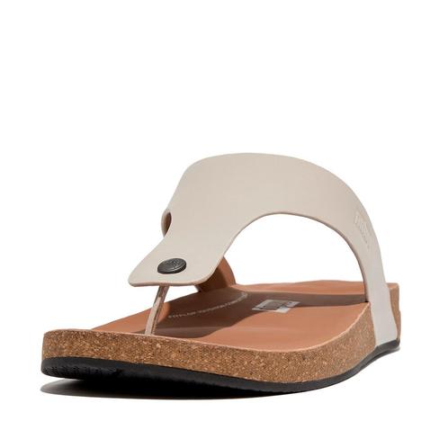 -40% FitFlop  FitFlop Iqushion mens leather toe-post sandal, Kleding | Dames, Schoenen, Slippers, Grijs, Nieuw, Verzenden