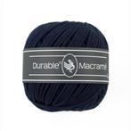 Durable Macramé  321 Navy - Haakgaren / Breigaren, Hobby en Vrije tijd, Ophalen of Verzenden, Nieuw, Breien of Haken, Wol of Garen
