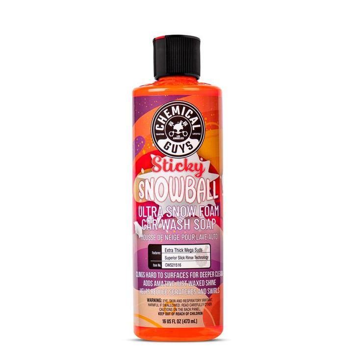 Chemical Guys Sticky Snowball Snow Foam Auto Wash, Motoren, Accessoires | Onderhoudsmiddelen, Verzenden
