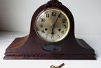 Schoorsteenklok - Gustav Becker - Antiek Hout, Glas, Messing, Antiek en Kunst, Antiek | Klokken