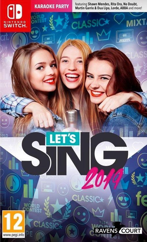Switch Lets Sing 2019, Spelcomputers en Games, Spelcomputers | Nintendo Switch, Zo goed als nieuw, Verzenden