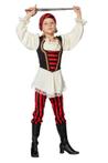 Piraat meisje (Feestkleding Meisjes, Verkleedkleding)