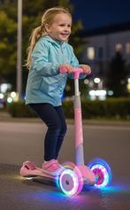 IQOO - Step - met LED Wielen - Roze Autoped - Laagste prijs, Verzenden, Nieuw, Gewone step