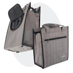 Voltano Shopper Fietstas - 20L - Enkele Pakaftas - Grijs, Verzenden, Nieuw