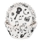 Cupcake Vormpjes HoM Muziek 50x32,5mm. 48st., Verzenden, Nieuw