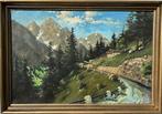 German School (XX) - Mountains, Antiek en Kunst, Kunst | Schilderijen | Klassiek