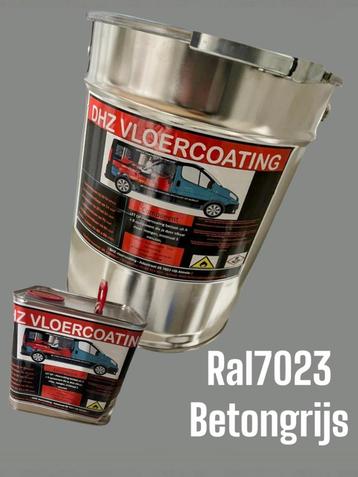 2K Epoxy GARAGEVLOER coating 160m2(30kg)  Betongrijs RAL7023 beschikbaar voor biedingen