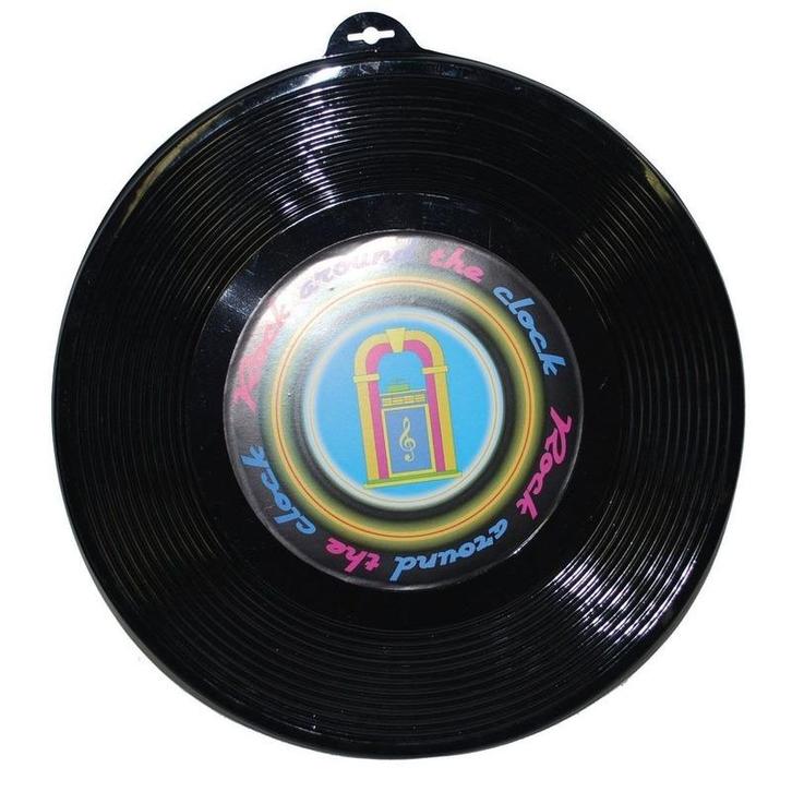 Plastic LP muziek gramofoon plaat 48 cm - Disco feest, Hobby en Vrije tijd, Feestartikelen, Ophalen of Verzenden