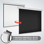 Projectiescherm – Beamer scherm - Projectiedoek - 152x152 cm, Audio, Tv en Foto, Projectieschermen, Verzenden, Zo goed als nieuw