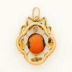 Zonder Minimumprijs - Hanger - 14 karaat Geel goud, Sieraden, Tassen en Uiterlijk, Antieke sieraden