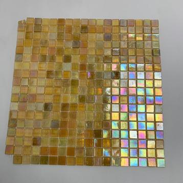 Bieden: Sicis IA Daffodil 15 x 15 5/8 inch mosaic tiles - 2 beschikbaar voor biedingen