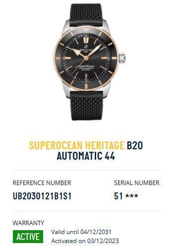 Breitling - Superocean Heritage II B20 44 - UB2030121B1S1 -, Sieraden, Tassen en Uiterlijk, Horloges | Heren