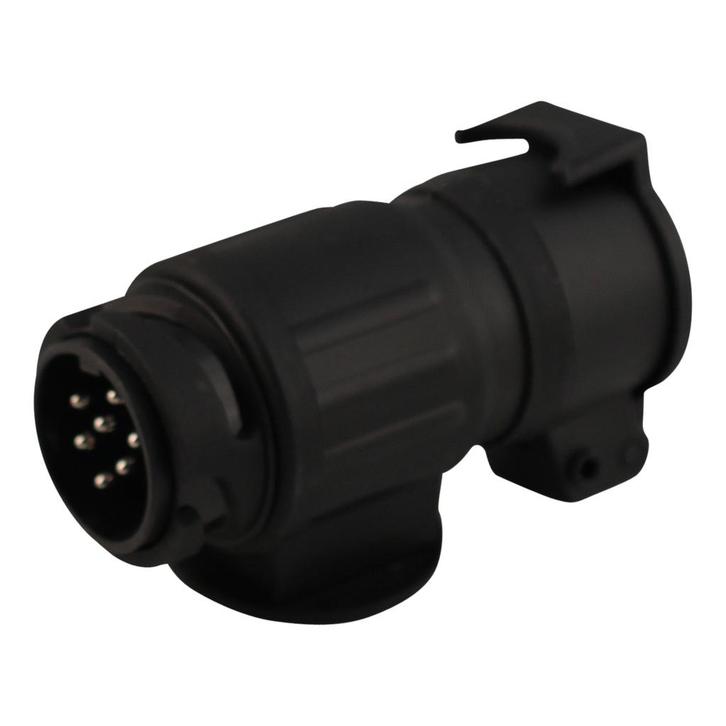 Novio Adapter auto 13-polig (Jäger systeem) - ahw 7-polig, Auto diversen, Aanhangwagen-onderdelen, Ophalen of Verzenden