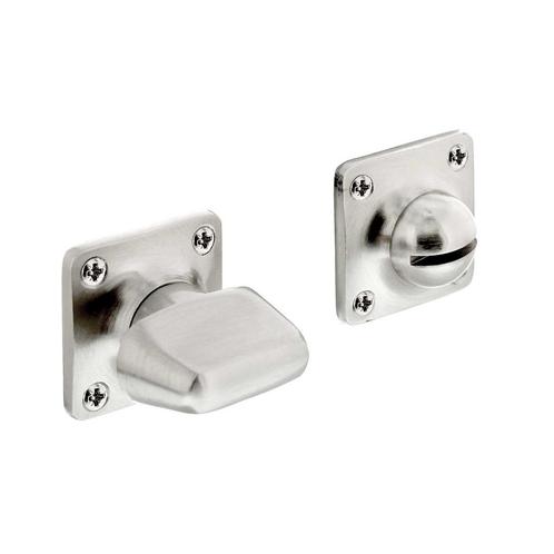 Wc slot vierkant basic mat nikkel, Doe-het-zelf en Verbouw, Hang- en Sluitwerk, Slot, Nieuw, Koper of Messing, Ophalen of Verzenden